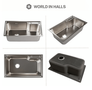 Premium Stainless Steel Kitchen Sink with Faucet and Drain Assembly