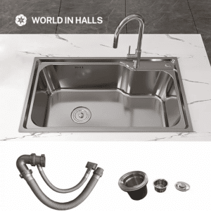 75X45 CM Stainless Steel Kitchen Sink