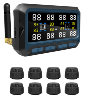 Tyre Pressure Monitoring Systems Suitable for RV, truck, bus, etc Model:D550S-WF8