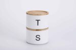 Maximize Space with Stackable Tea Coffee Sugar Canisters