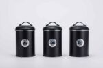 4-Piece Bread Bin and Canister Set: Durable and Practical Storage