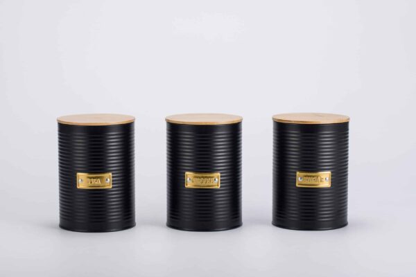 5-Piece Bread Bin Set Black: The Ultimate Kitchen Storage Solution