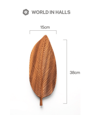 Product dimension about wooden tray