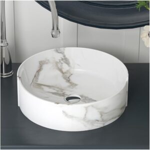 MEJE Wholesale 16.75Inch Above Counter Bathroom Art Basin