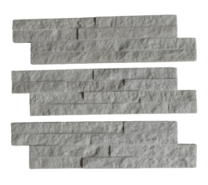 LONGSHAN White Quartz Stone Wall Thin Panel