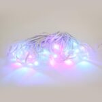 RGB Soffit Light Strip with 30 Modules for Indoor and Outdoor Decoration