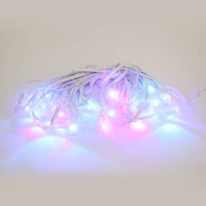 RGB Soffit Light Strip with 30 Modules for Indoor and Outdoor Decoration